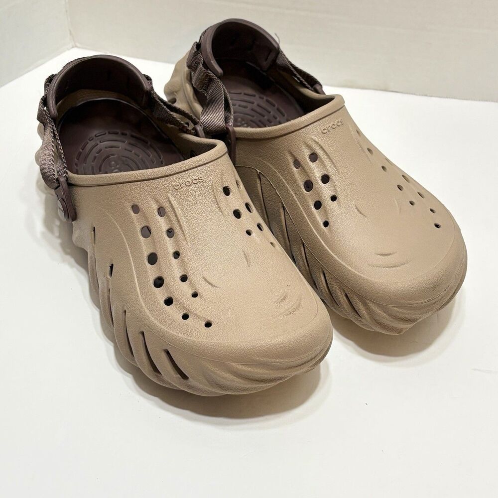 Crocs Echo Clog Truffle Men Unisex Slip On Casual Sandal M/9 W11